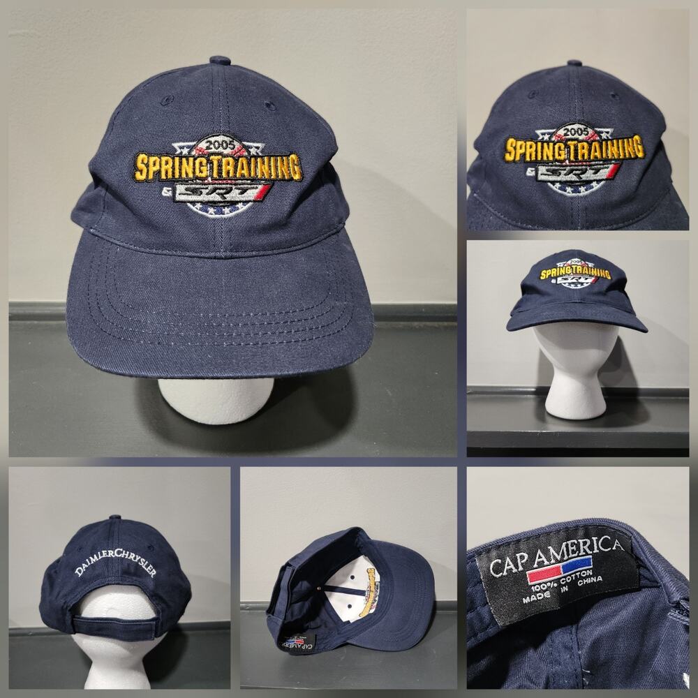 VTG Y2K 2005 MLB Baseball Spring Training SRT Daimler Chrysler‎ Promo Hat Cap